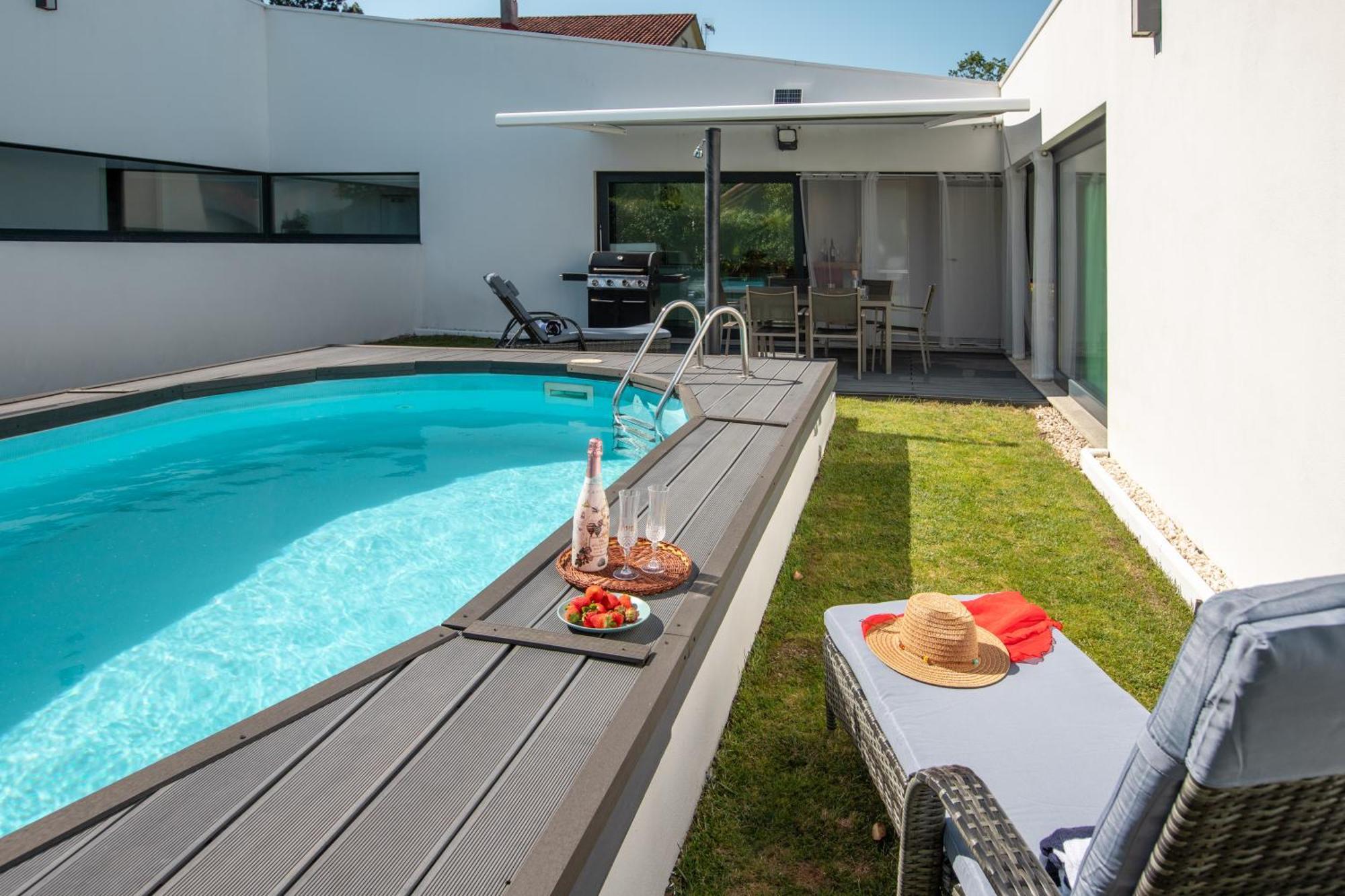 Villa Con Piscina Y Jardin, Santiago De Compostela Teo Ngoại thất bức ảnh